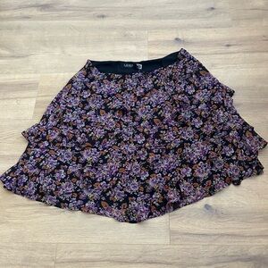 Ralph Lauren Floral Purple Skirt